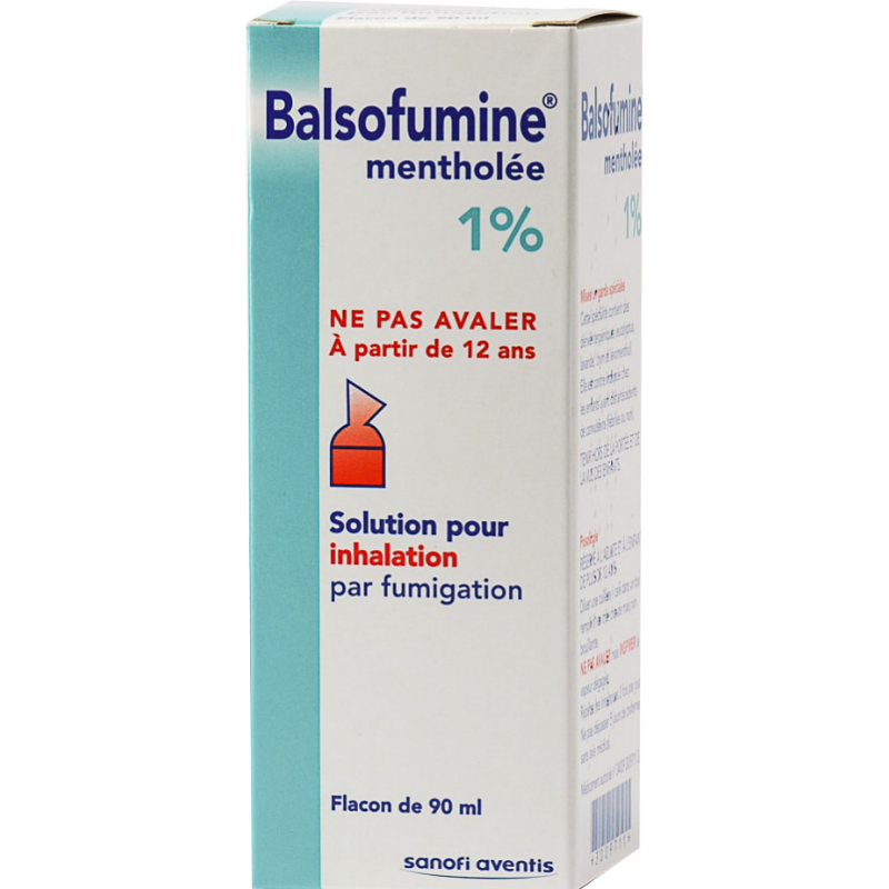balsofumine mentholee 1%