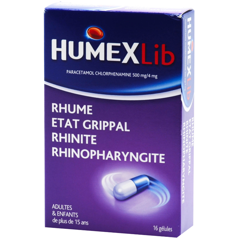 humexlib paracetamol chlorphenamine 500 mg/4 mg