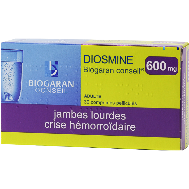 diosmine biogaran conseil 600 mg