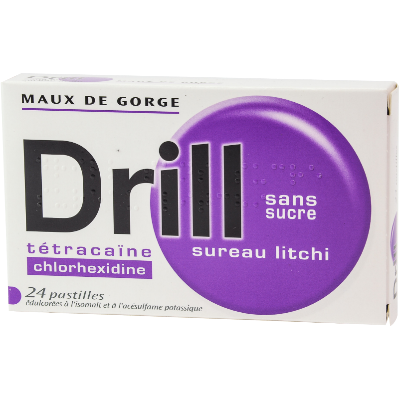 drill sans sucre sureau litchi