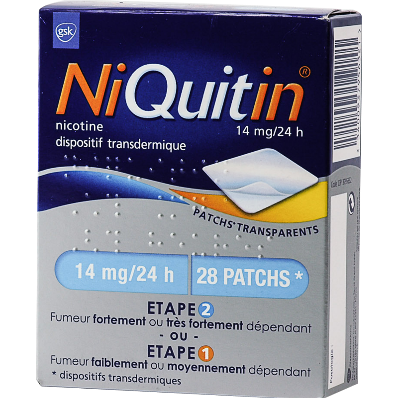 niquitin 14 mg/24 heures