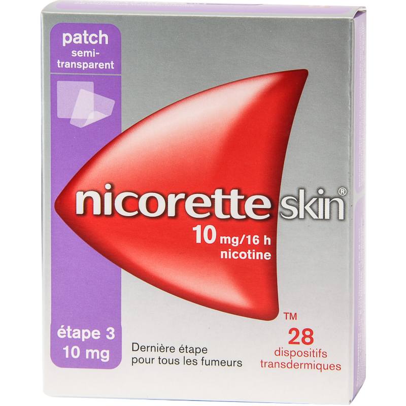 nicoretteskin 10 mg/16 heures
