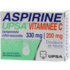 aspirine upsa vitaminee c tamponnee effervescente