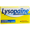 lysopaïne maux de gorge cetylpyridinium lysozyme sans sucre